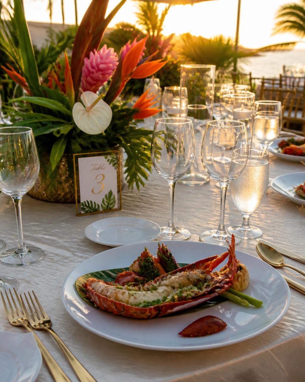 Weddings catering in Trinidad and Tobago